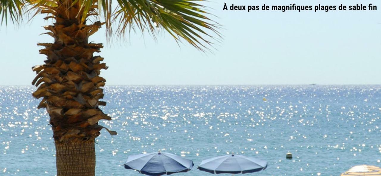 Hotel Sable Et Soleil - Port, Plage Et Jacuzzi Prive Fréjus Екстериор снимка